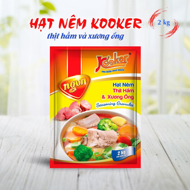 SKU_Hạt nêm Kooker thịt hầm và xương ống 2kg